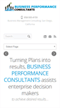 Mobile Screenshot of businessperformanceconsultants.com